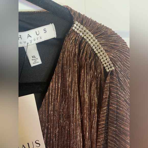 Chaus New York V-Neck Wide Leg Jumpsuit Size XL - Picture 6 of 8